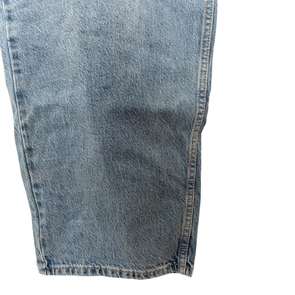 Topshop Lowrie Low Rise Baggy Jeans Light Blue Unisex Size 32x32 MSRP$80 NWT - Picture 5 of 6